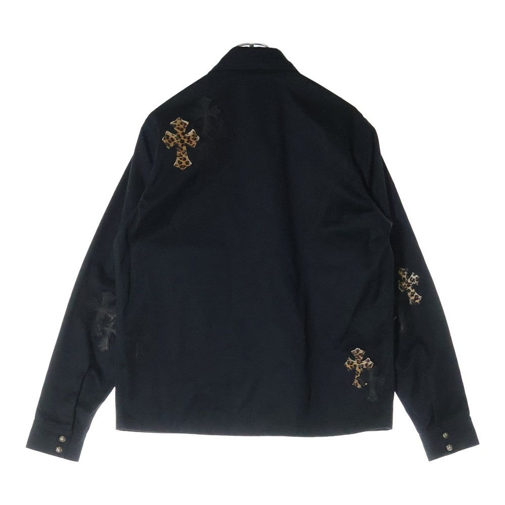 CHROME HEARTS(クロムハーツ) WORK DOG ワークドッグ クロスパッチ付きクロスボールシャツジャケット