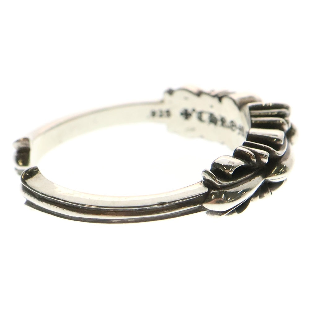 CHROME HEARTS(クロムハーツ) BABY CLSC ベイビークラシックダブルフローラルリング シルバー