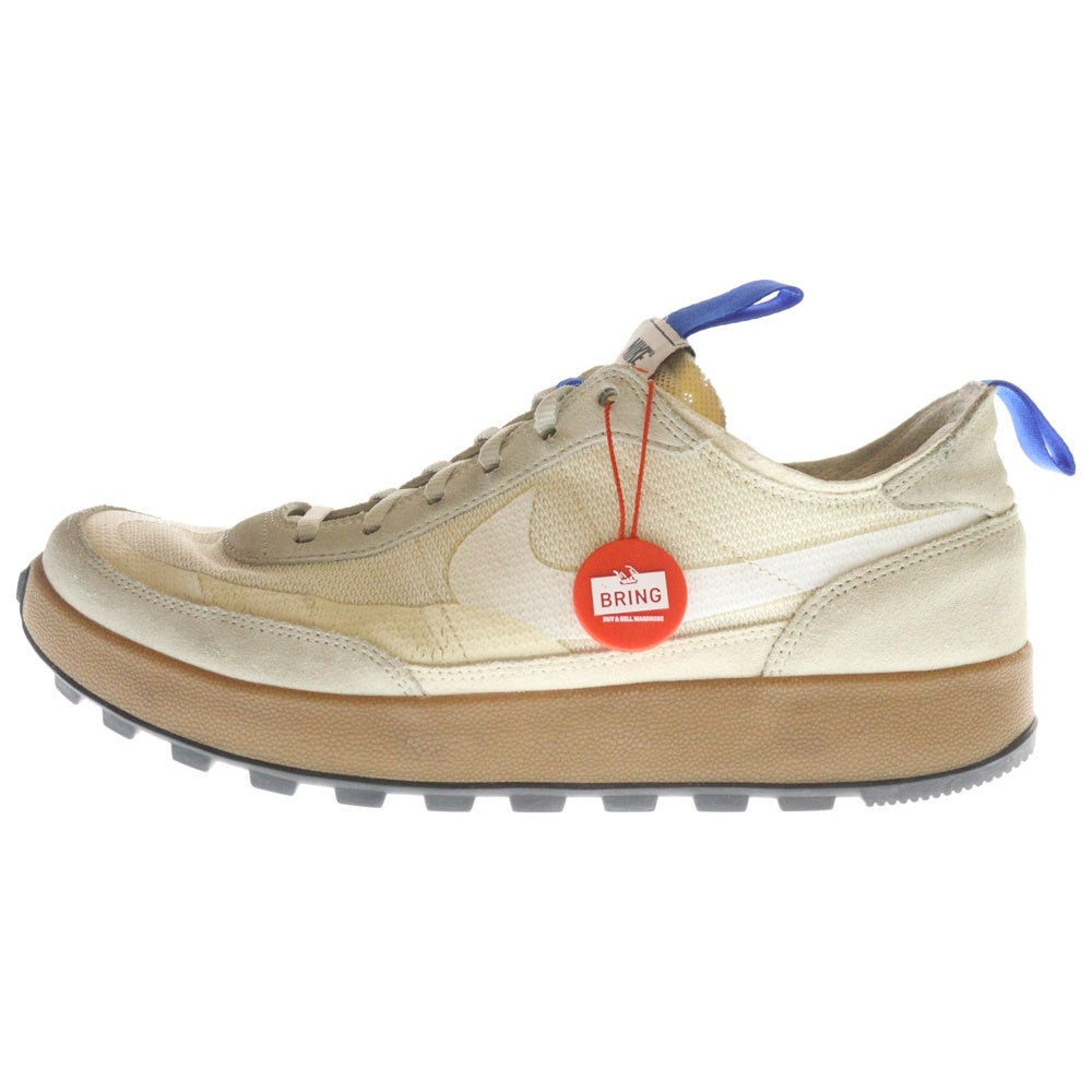 NIKE(ナイキ) ×Tom Sachs WMNS General Purpose Shoe ×トムサックス ジェネラル パーパス シュー ローカットスニーカー ベージュ US12/29cm DA6672-200