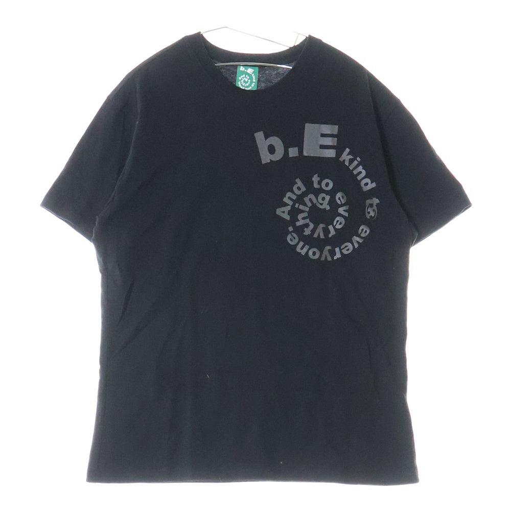 SAN SAN GEAR(サン サン ギア) ×b.Eautiful SG2502TOTS81 Beautiful Swill T-Shirt プリントクルーネック半袖Tシャツ ブラック