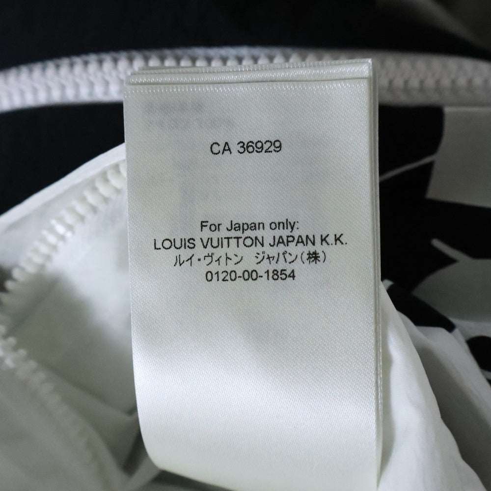 LOUIS VUITTON(ルイヴィトン) 22AW フロントロゴプリント カラーブロック ジップアップナイロンフーディジャケット マルチ RM222 P0G HNB71W
