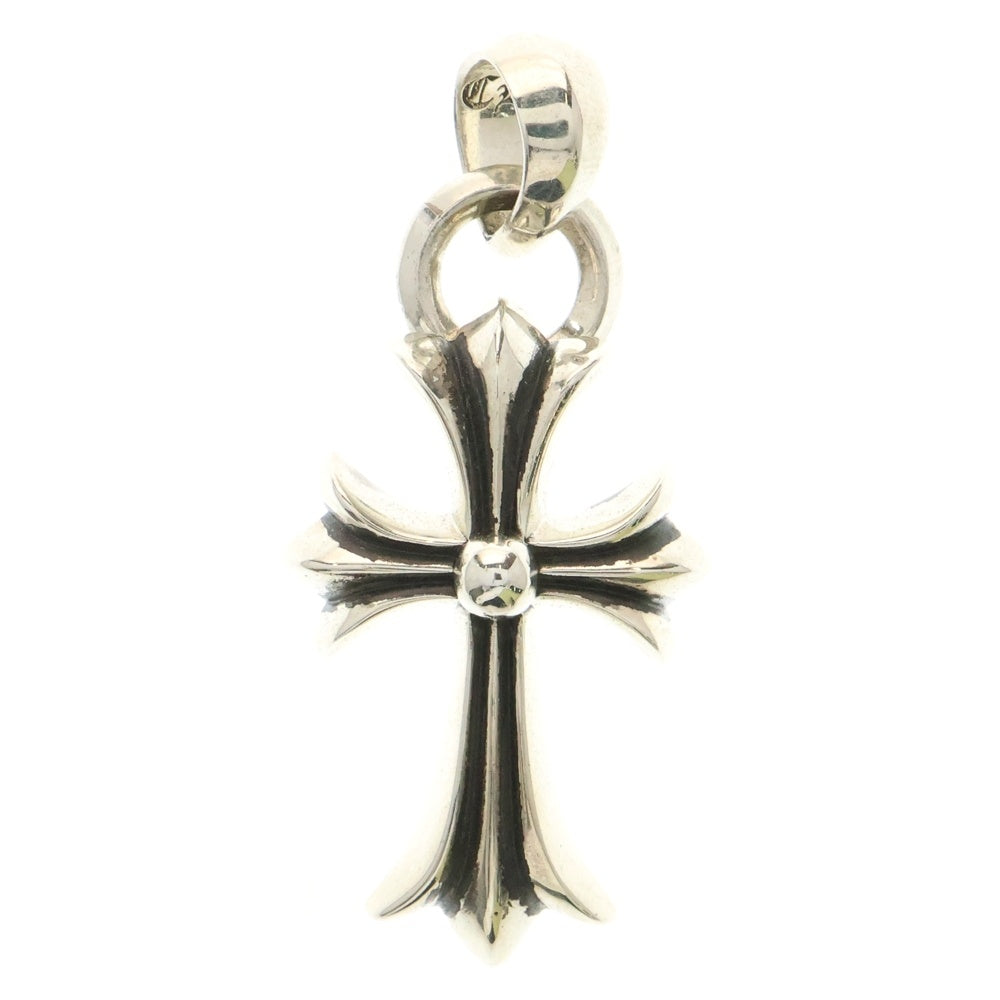 CHROME HEARTS(クロムハーツ) CH CRS SML W/BALE Wベイル スモールCHクロス ペンダントトップ シルバー BCA218