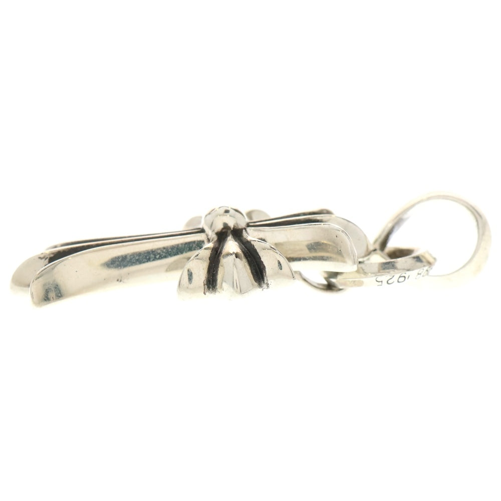 CHROME HEARTS(クロムハーツ) CH CRS SML W/BALE Wベイル スモールCHクロス ペンダントトップ シルバー BCA218