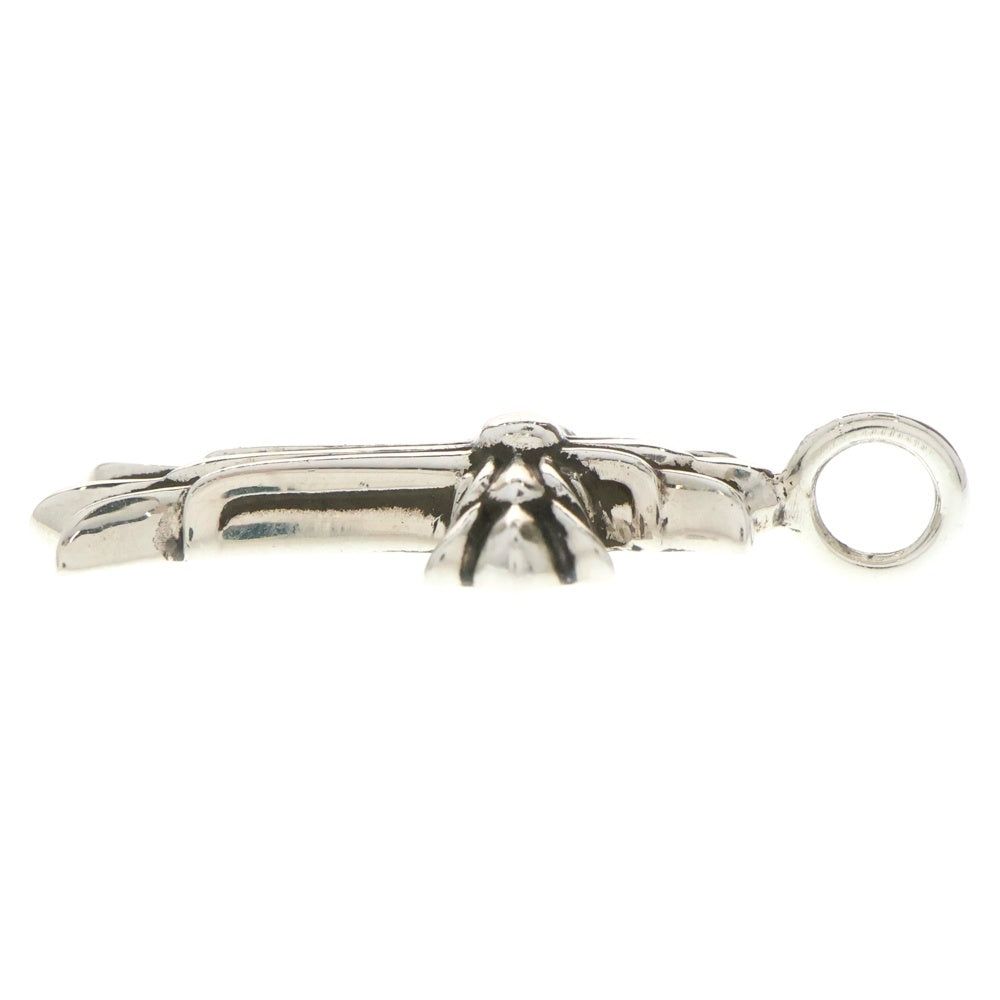 CHROME HEARTS(クロムハーツ) DBL CH CRS ダブルCHクロスチャーム ペンダントトップ シルバー BCA248