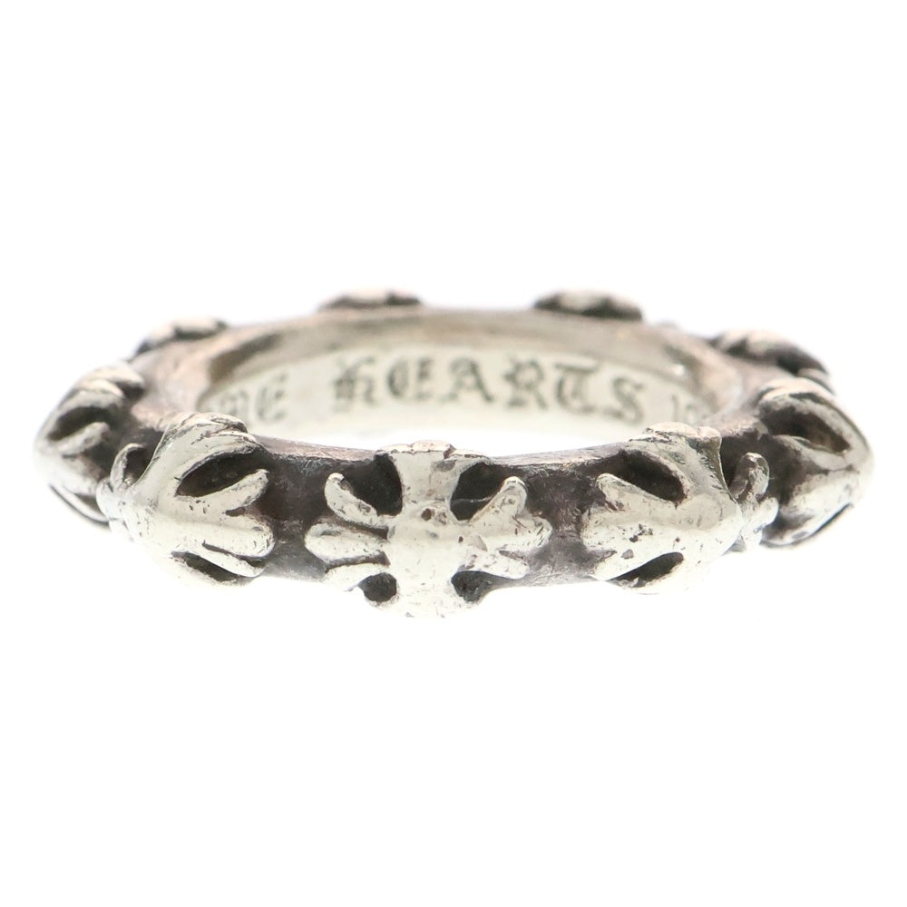 CHROME HEARTS(クロムハーツ) CROSS BAND クロスバンド リング シルバー BCA342