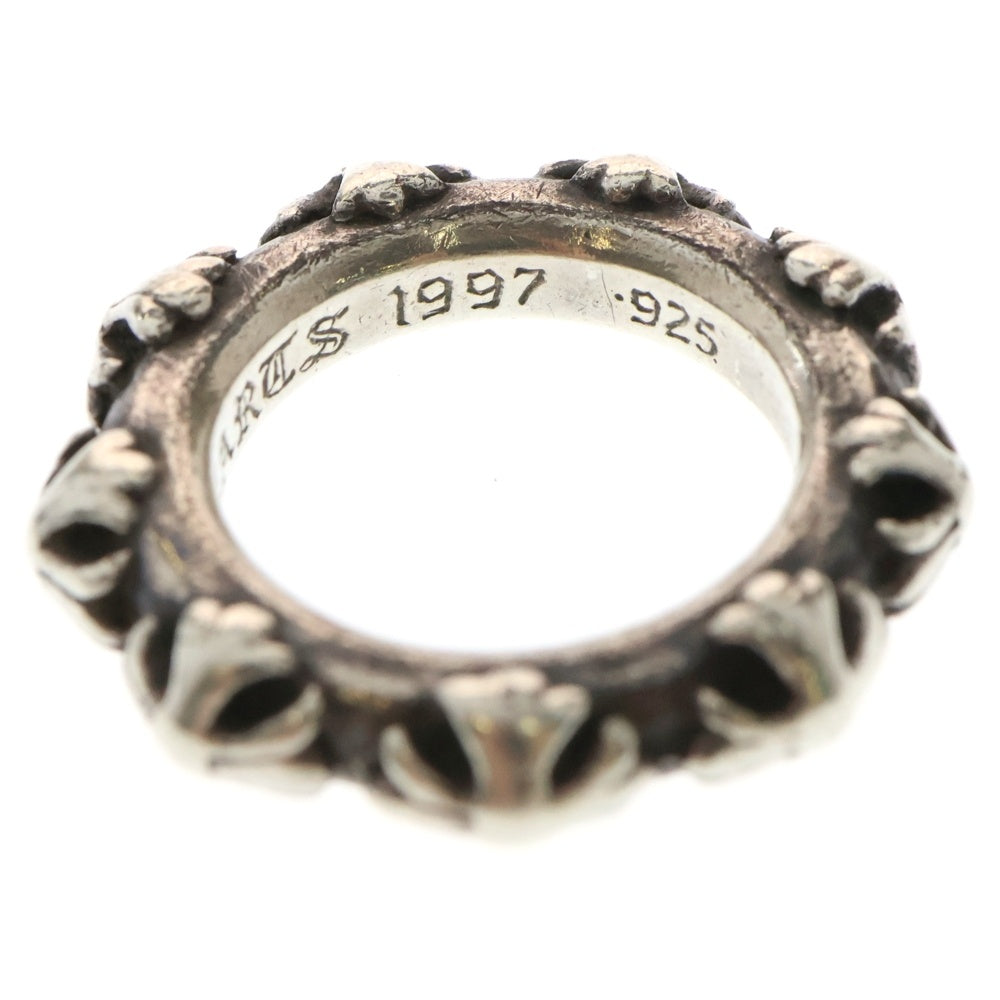 CHROME HEARTS(クロムハーツ) CROSS BAND クロスバンド リング シルバー BCA342