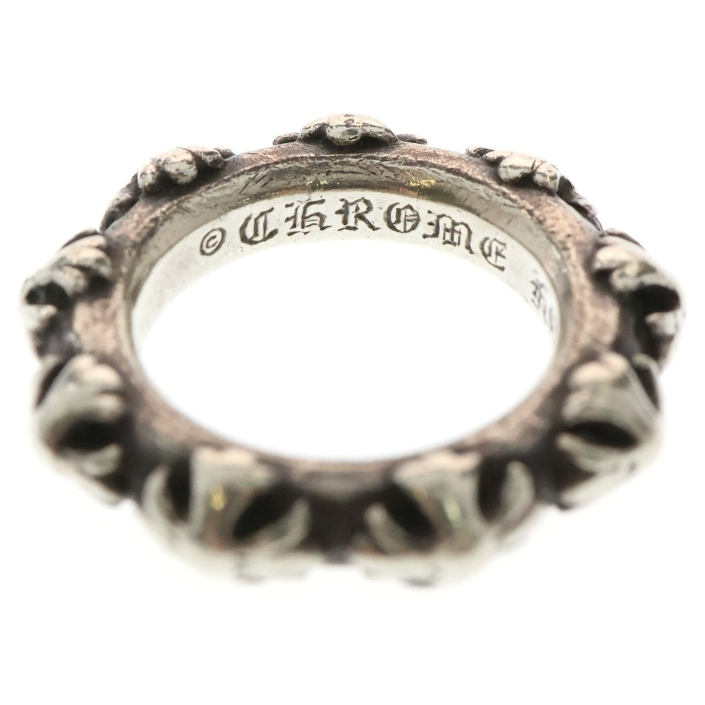 CHROME HEARTS(クロムハーツ) CROSS BAND クロスバンド リング シルバー BCA342