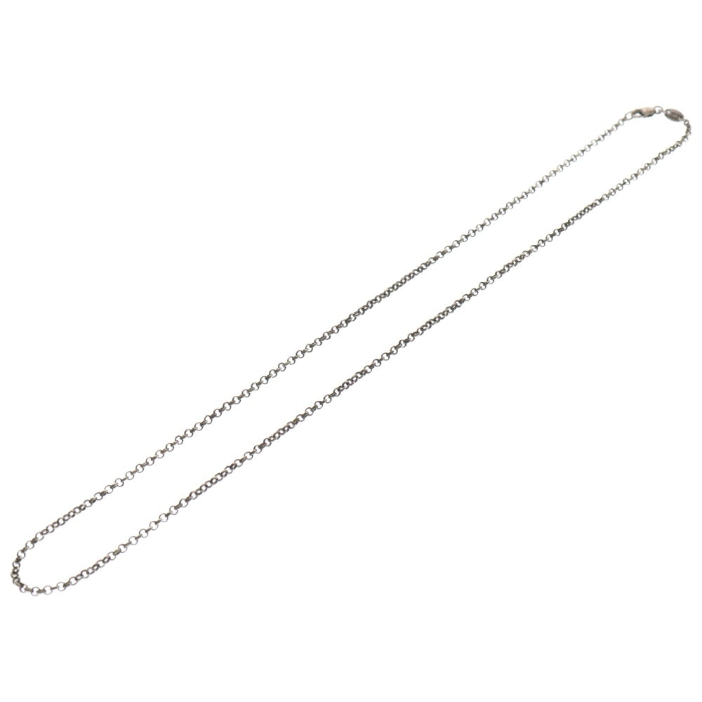 CHROME HEARTS(クロムハーツ) NECKCHAIN R20 ロールチェーンネックレス 20inch シルバー BCA084
