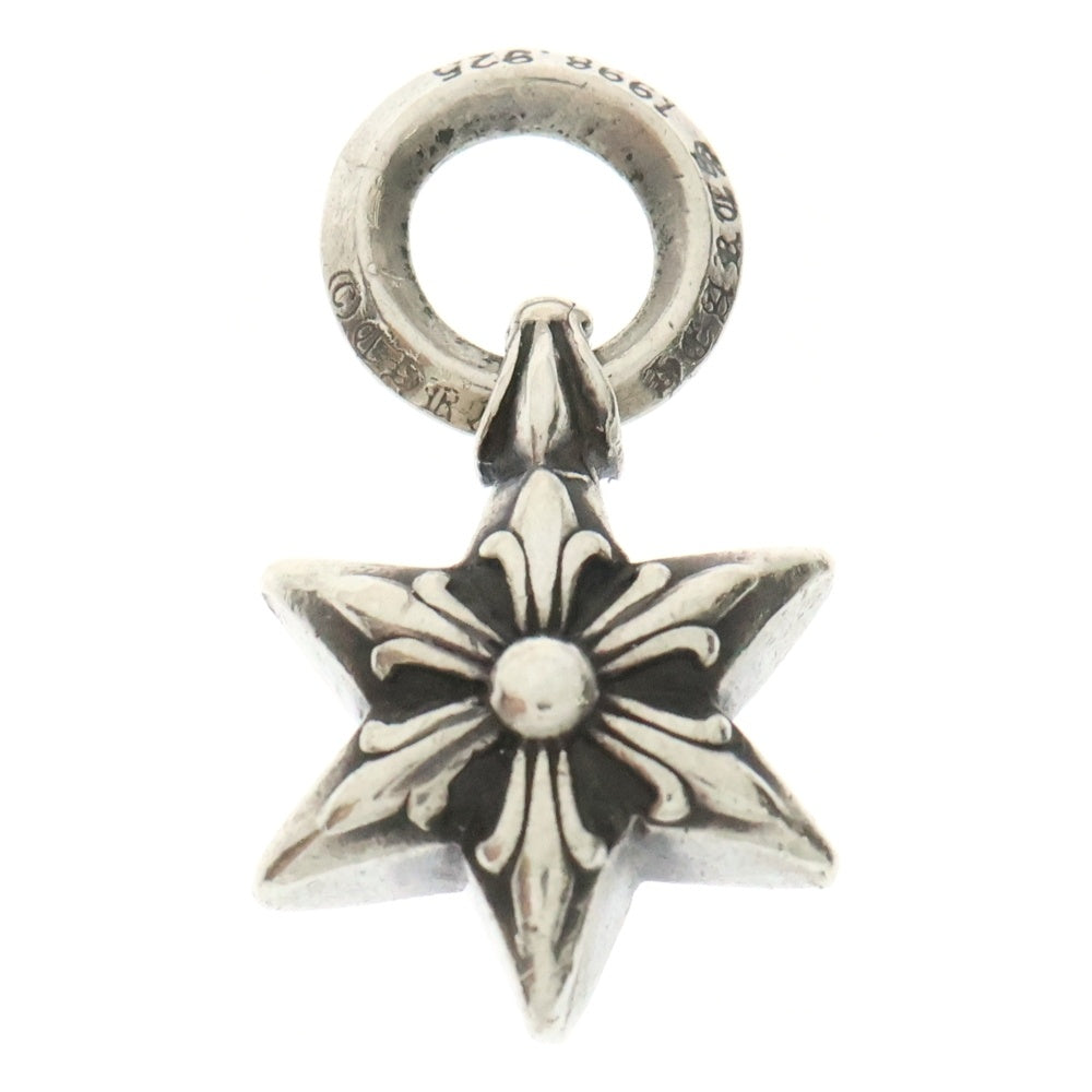 CHROME HEARTS(クロムハーツ) STAR CHARM 6ポイントスターチャーム シルバーネックレストップ
