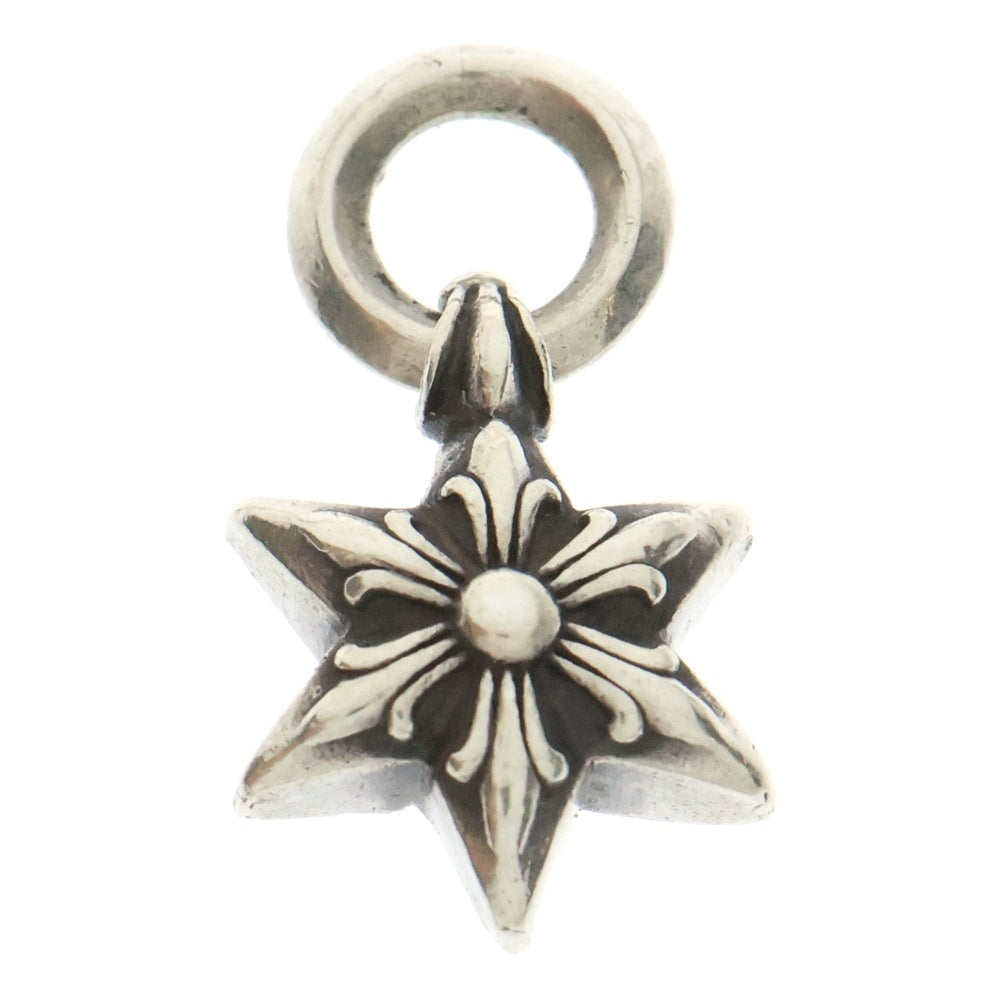 CHROME HEARTS(クロムハーツ) STAR CHARM 6ポイントスターチャーム シルバーネックレストップ