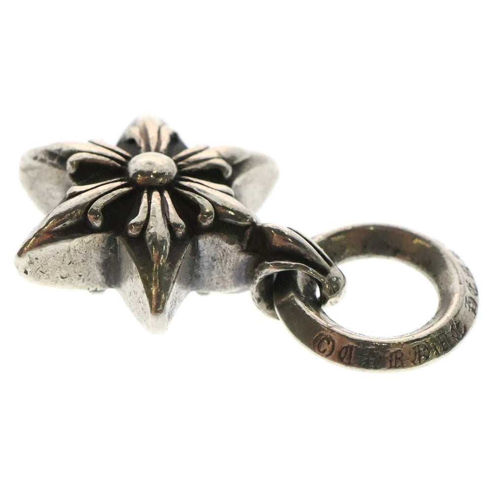 CHROME HEARTS(クロムハーツ) STAR CHARM 6ポイントスターチャーム シルバーネックレストップ