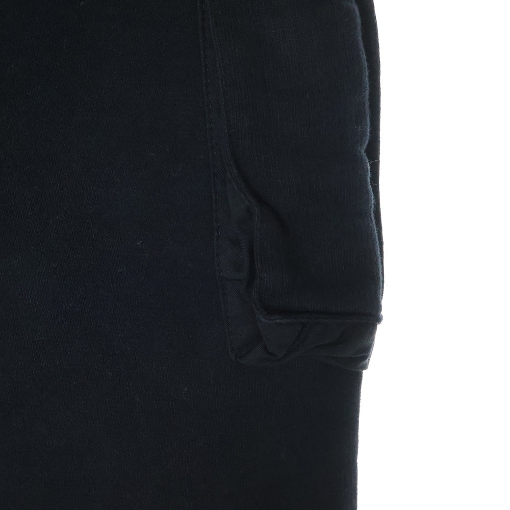 BALMAIN(バルマン) ドローコード スウェットジョガーパンツ ブラック ポケット カーゴ ブラック