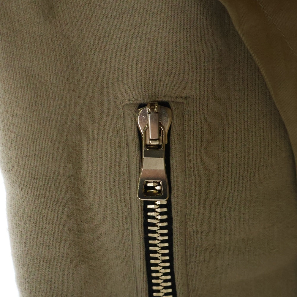 BALMAIN(バルマン) フーデッドジップアップベスト マルチポケット S6HJ820B139 ベージュ