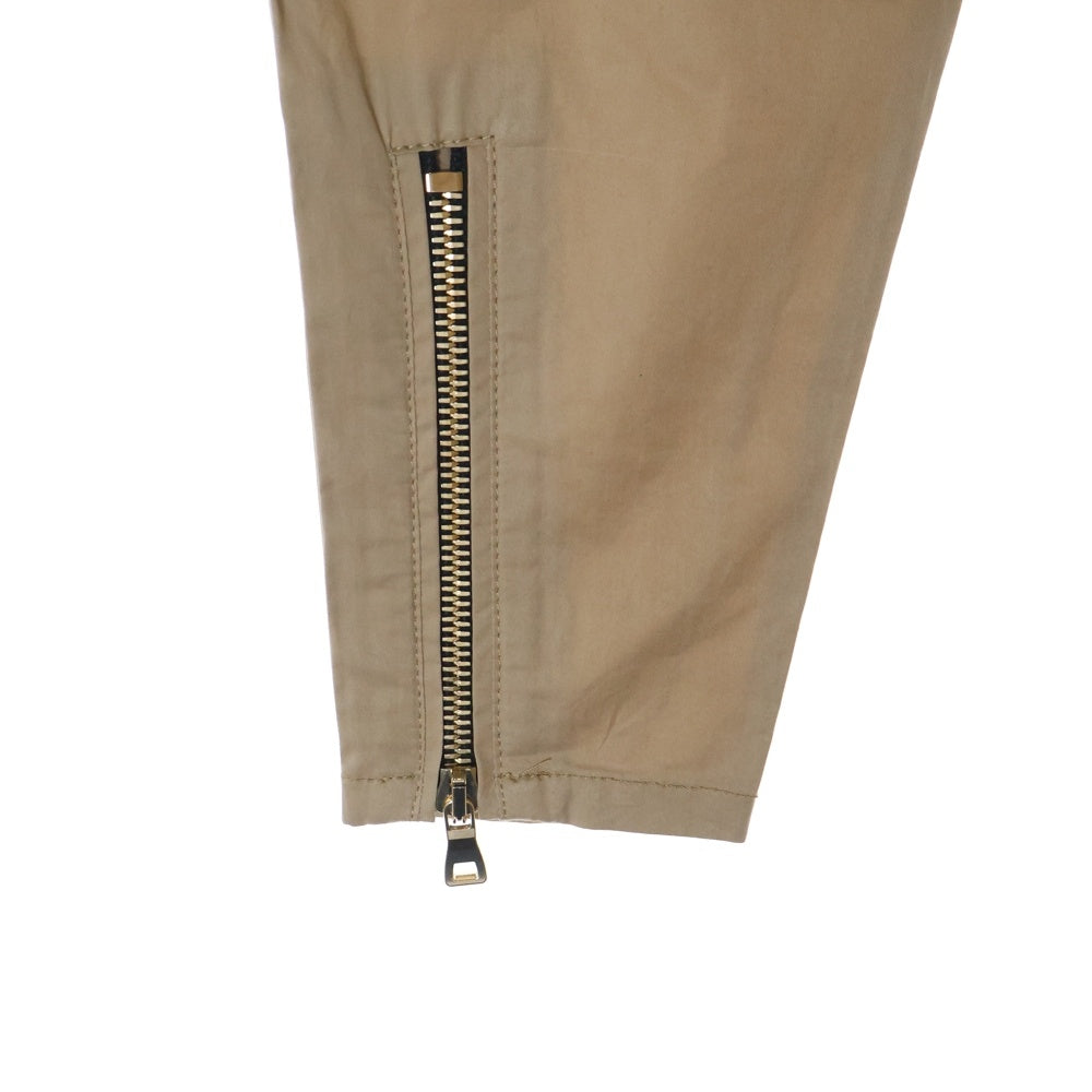 BALMAIN(バルマン) クロップド パンツ クロップドパンツ S6HT530D337 ベージュ