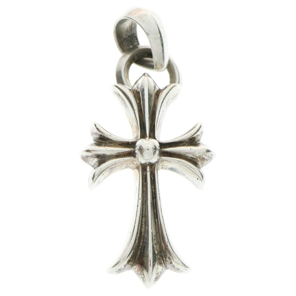 CHROME HEARTS(クロムハーツ) CH CRS SML W/BALE Wベイル スモールCHクロス ペンダントトップ シルバー BCA218