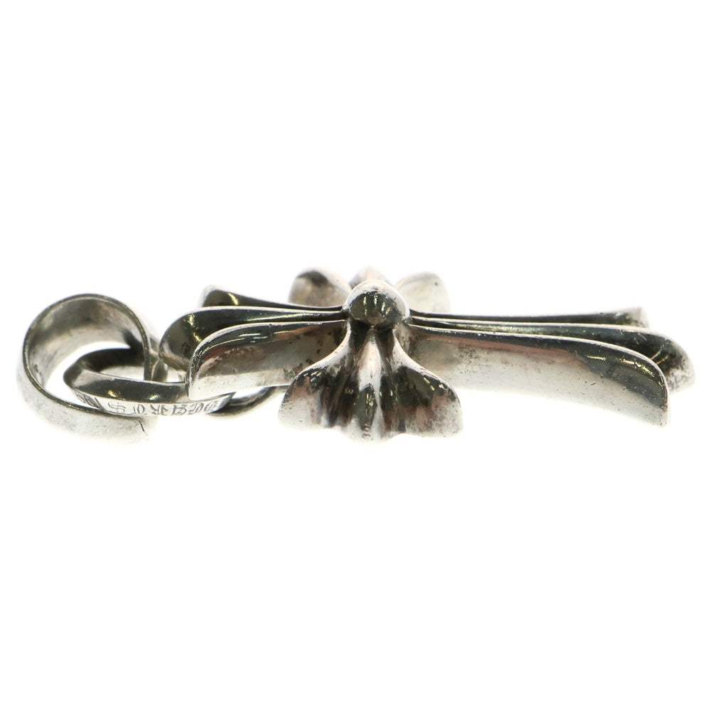 CHROME HEARTS(クロムハーツ) CH CRS SML W/BALE Wベイル スモールCHクロス ペンダントトップ シルバー BCA218