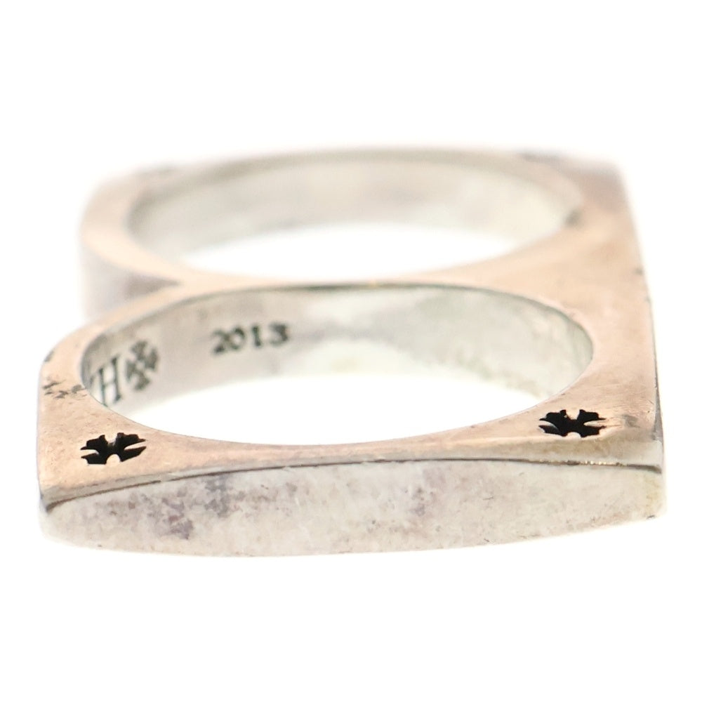 CHROME HEARTS(クロムハーツ) ×Kate Hudson KH スクエアサークル ナックルリング 指輪