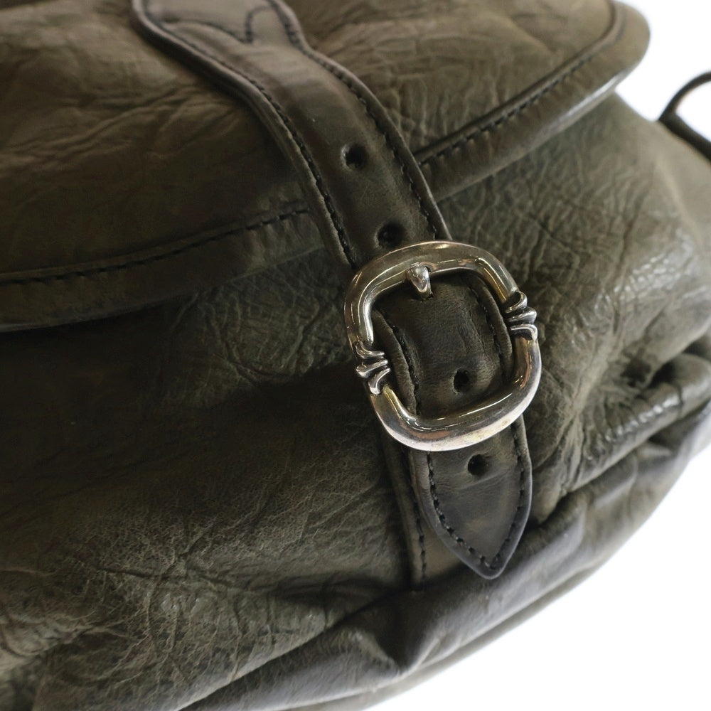 CHROME HEARTS(クロムハーツ) #1 スナットパック プレーンアーミー ショルダーバッグ カーキ
