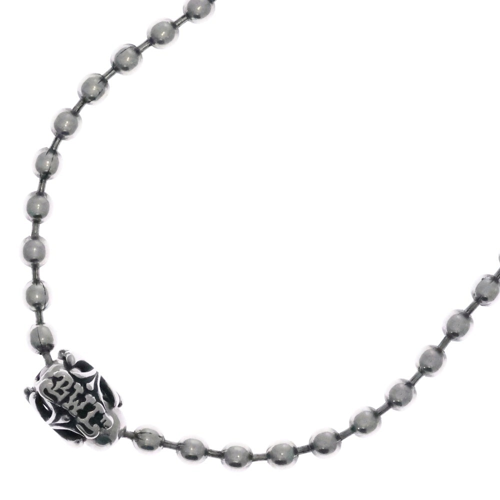 Bill Wall Leather/BWL(ビルウォールレザー) Ball Chain Necklace ボールチェーン クロス ネックレス シルバー