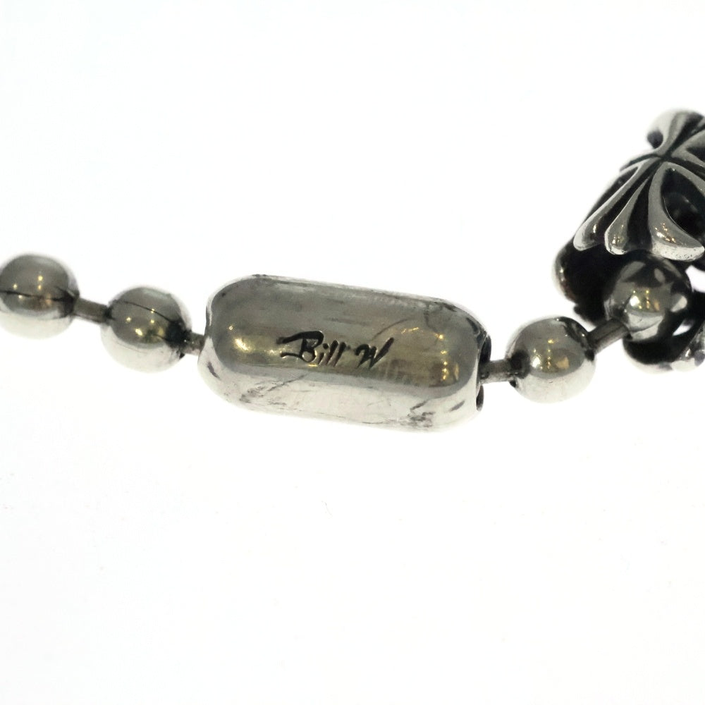 Bill Wall Leather/BWL(ビルウォールレザー) Ball Chain Necklace ボールチェーン クロス ネックレス シルバー