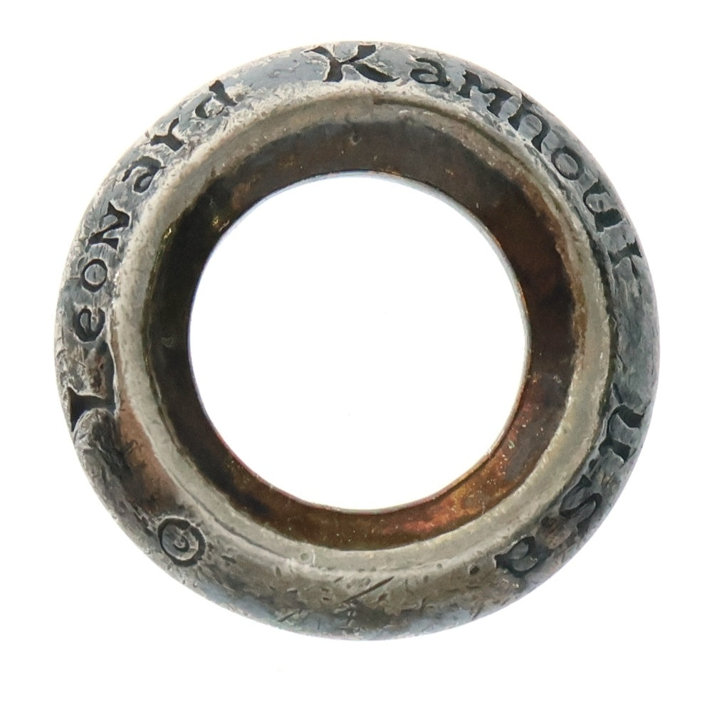 LEONARD KAMHOUT(レナードカムホート) PENDANT I.D RING リング シルバー ペンダントトップ