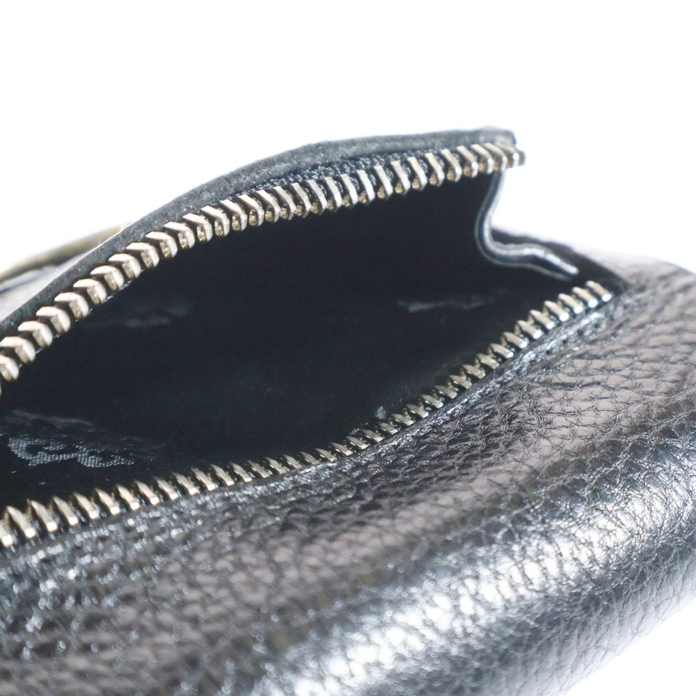 CHROME HEARTS(クロムハーツ) WAVE MINI ウェーブミニ レザーウォレット 財布 ブラック BCA373