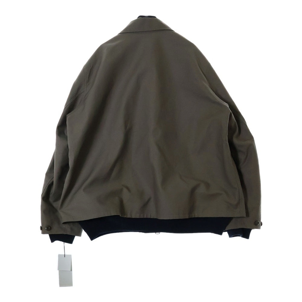 Sacai(サカイ) 25SS ×WTAPS Cotton Back Satin Jacket 25-03694M ×ダブルタップス コットン バックサテンジャケット ベージュ