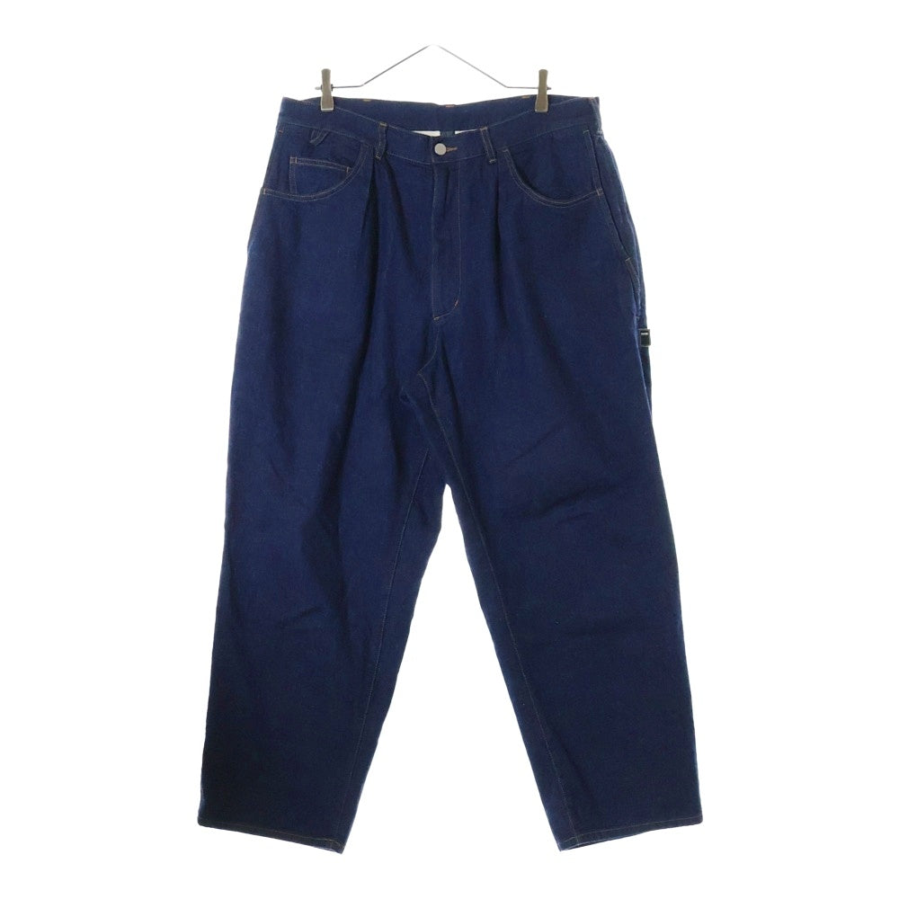 BROCHURE(ブロシュアー) 25SS 1P HEATHER DENIM 251-04 ヘザーデニムパンツ ブルー