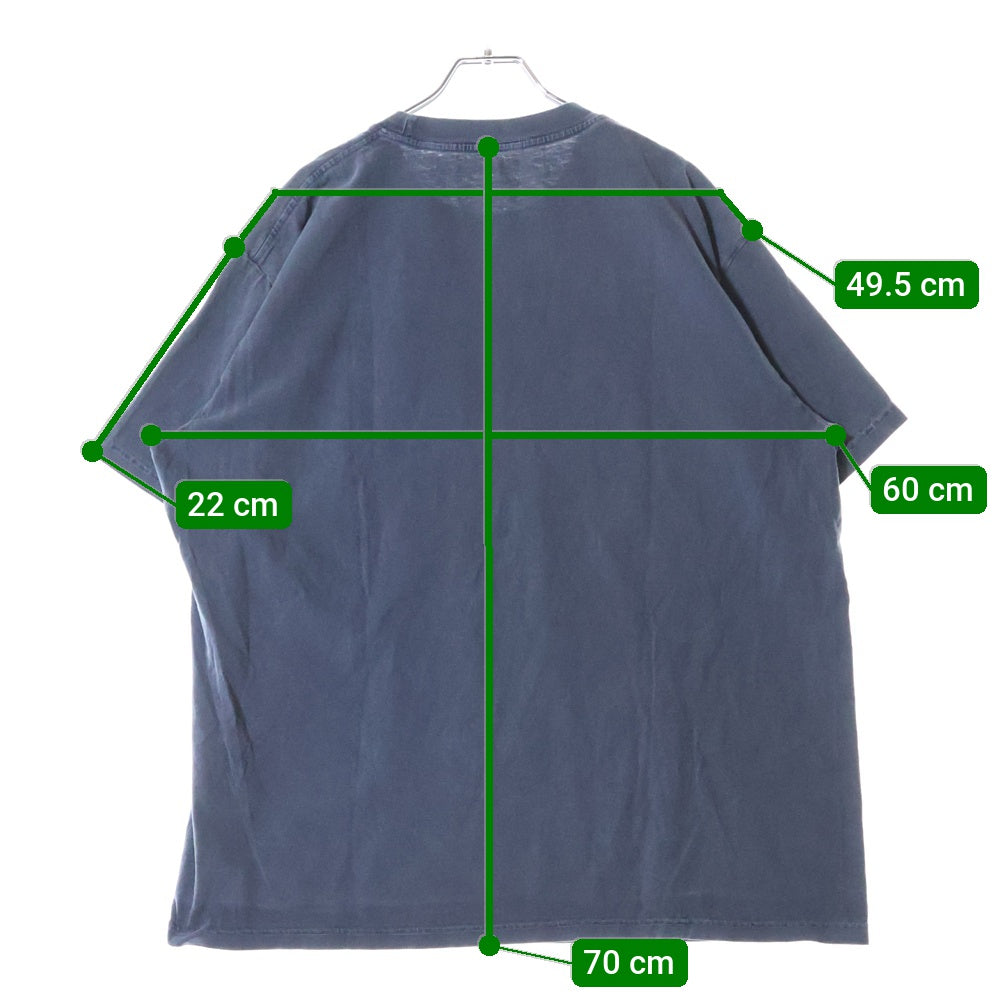 COIN PARKING DELIVERY(コインパーキングデリバリー) 23SS ZOZOVILLA GR8 ECOCYCLE T-shirt プリント クルーネック半袖Tシャツ グレー