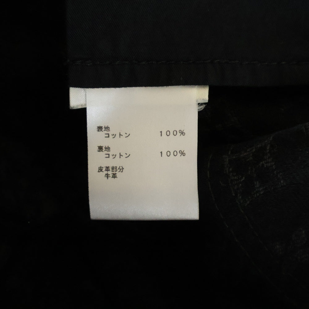 LOUIS VUITTON(ルイヴィトン) ×NBA MONOGRAM DENIM PANTS ×エヌービーエー モノグラムデニムパンツ ブラック