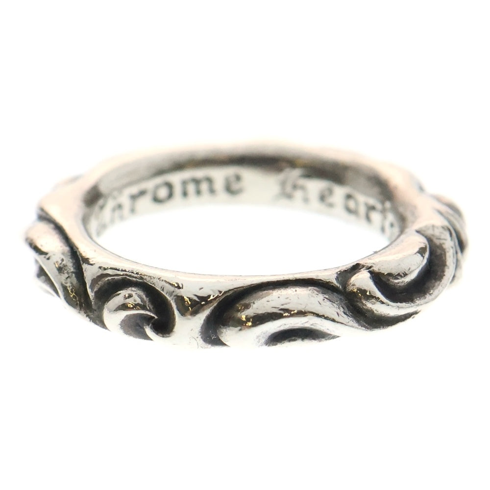 CHROME HEARTS(クロムハーツ) SCRL BAND スクロールバンド リング シルバー BCA351