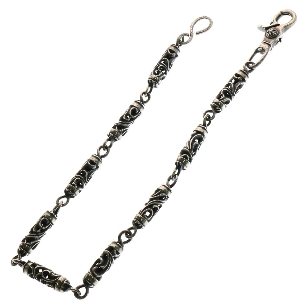 CHROME HEARTS(クロムハーツ) OLD ROLLER LONG-S オールド 1クリップ 9LINK ロングローラーウォレットチェーン シルバー