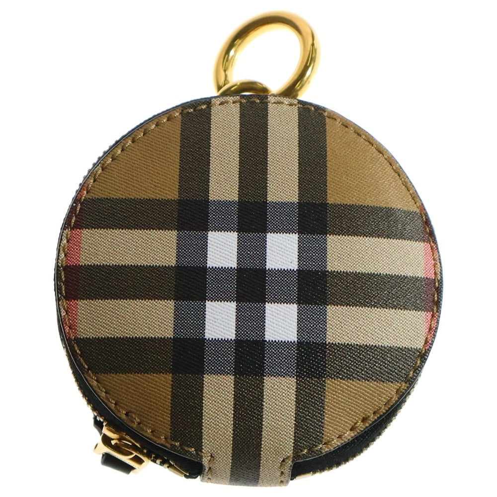 BURBERRY(バーバリー) ノバチェック キーホルダーコインケース ベージュ