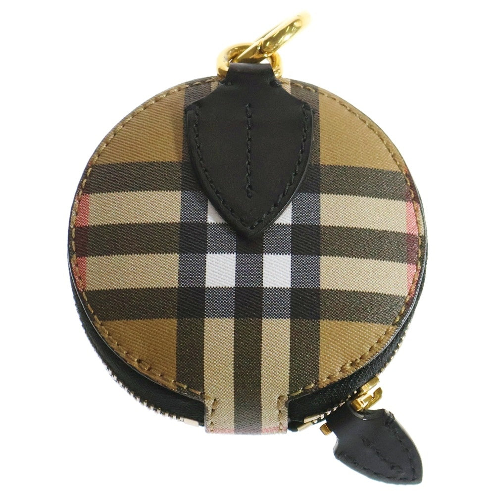 BURBERRY(バーバリー) ノバチェック キーホルダーコインケース ベージュ