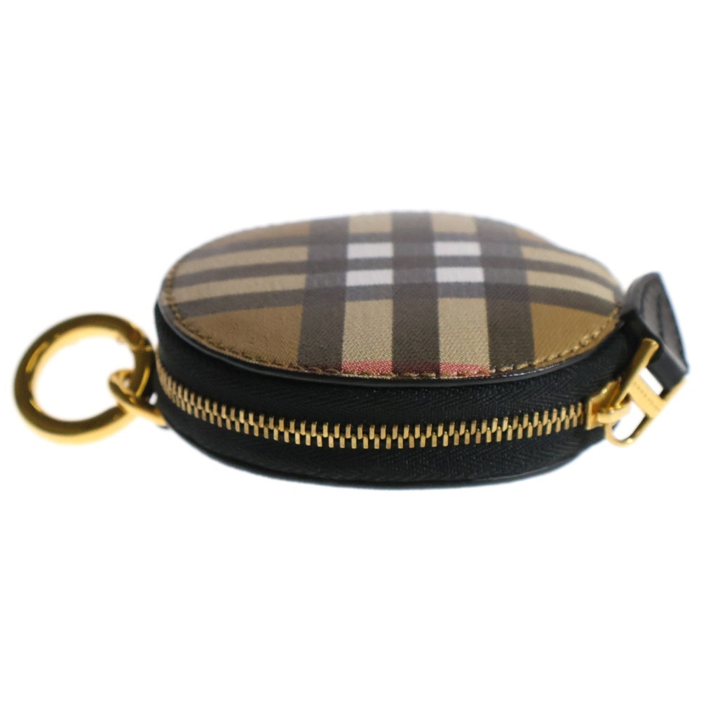 BURBERRY(バーバリー) ノバチェック キーホルダーコインケース ベージュ