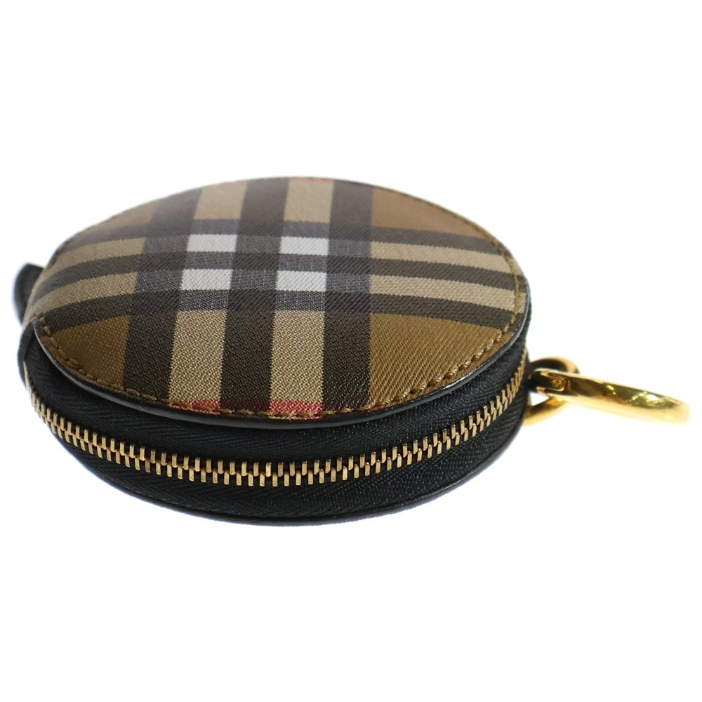 BURBERRY(バーバリー) ノバチェック キーホルダーコインケース ベージュ