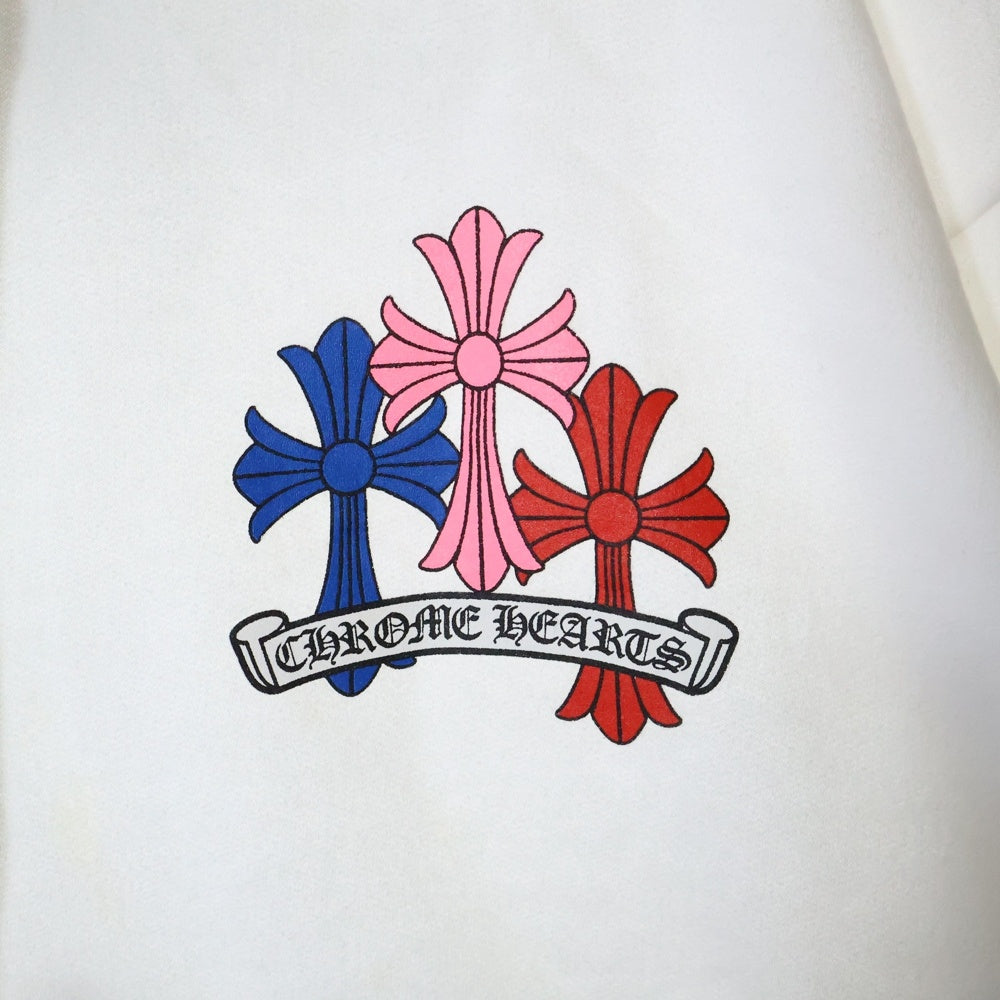 CHROME HEARTS(クロムハーツ) MLTCOL CEM CRS HD PLVR マルチカラーセメタリークロスプリントパーカー