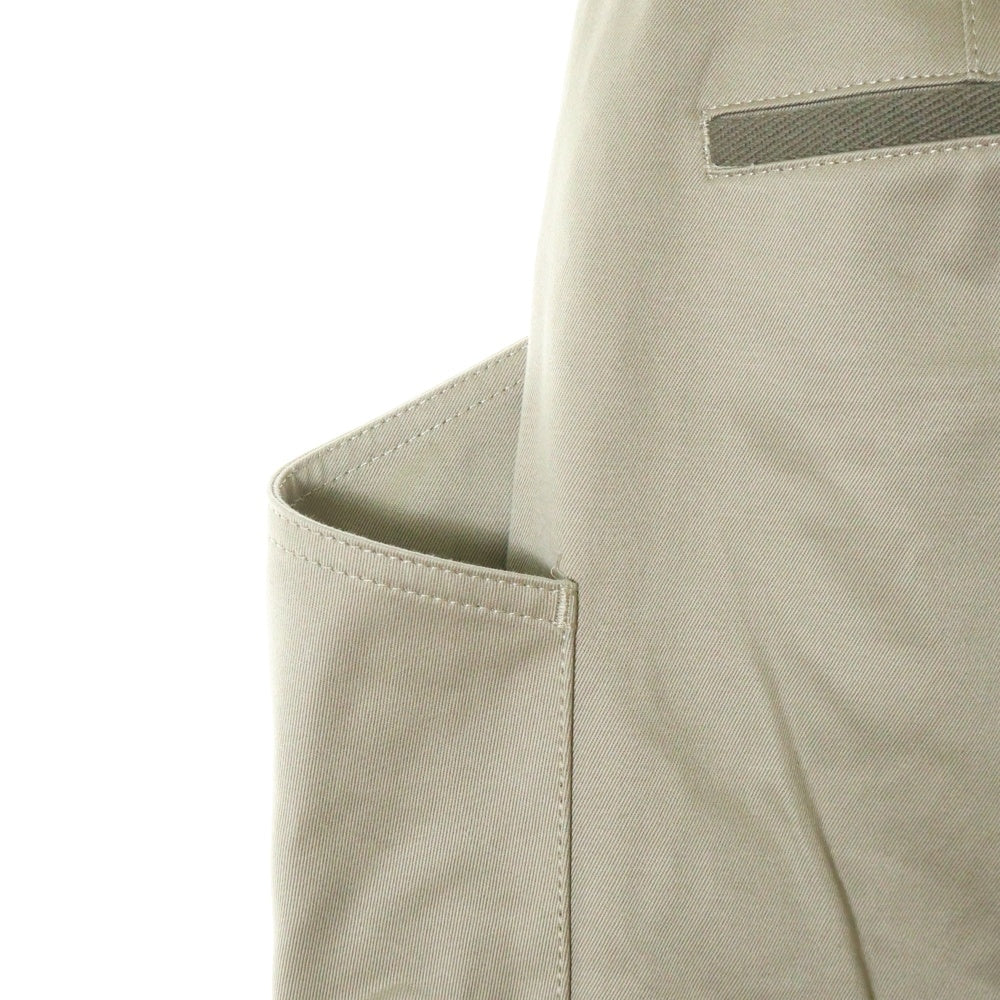 【美品】23SS sacai ベルテッドコットンチノパンツ ベージュ S相当 Sacai ベルテッド チノパンツ | ニュートラル | FARFETCH JP