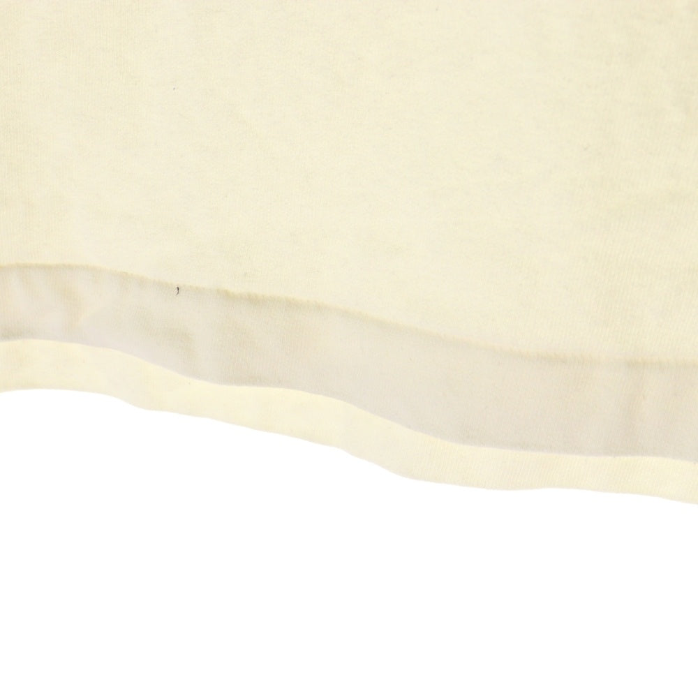 blurhms(ブラームス) Cotton Rayon 88／12 Print Tee bROOTS23S3 プリント半袖クルーネックTシャツ アイボリー