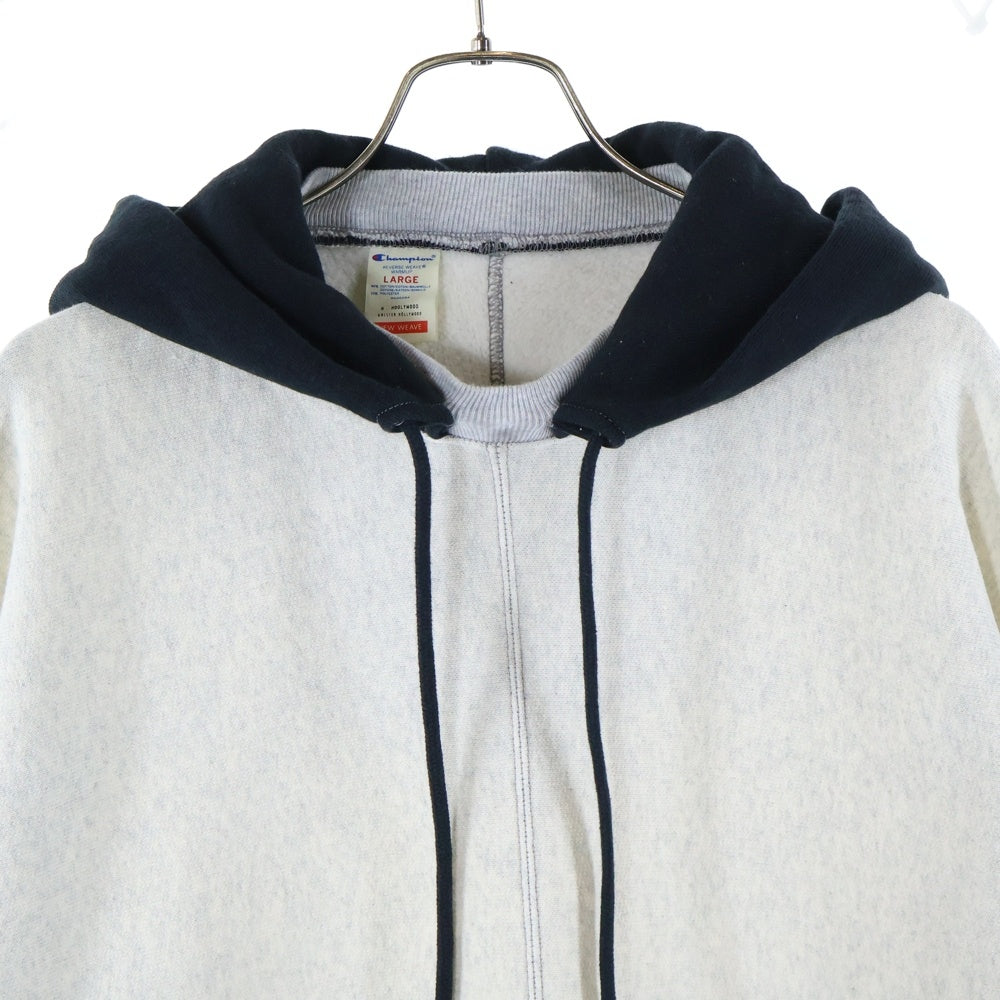 N.HOOLYWOOD(エヌハリウッド) 24SS ×Champion NEW WEAVE HOODED SWEATSHIRT C8-Z109 ×チャンピオン ニューウェーブ フーディー プルオーバーパーカー ベージュ