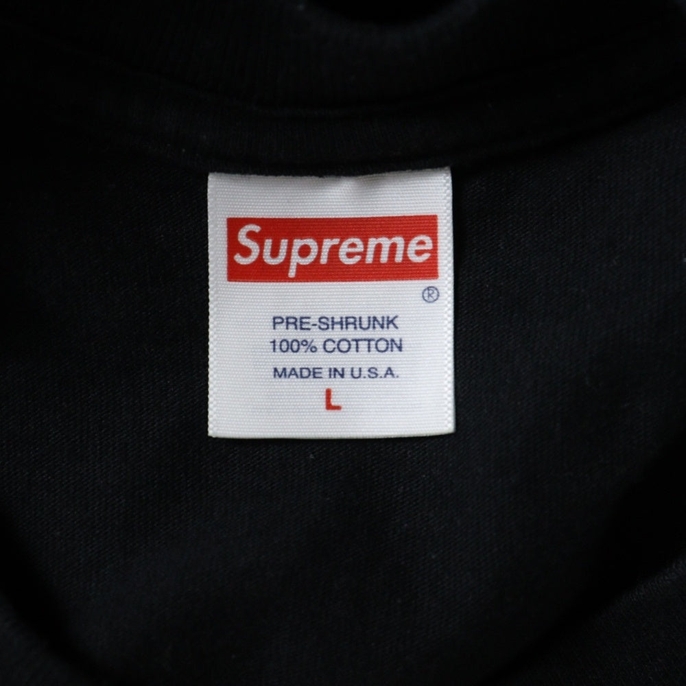 SUPREME(シュプリーム) 23SS Kurt Cobain Tee カートコバーン フォトプリント クルーネック半袖Tシャツ ブラック