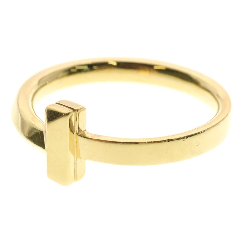 TIFFANY & Co.(ティファニー) K18 Tワン ナロー リング ゴールド
