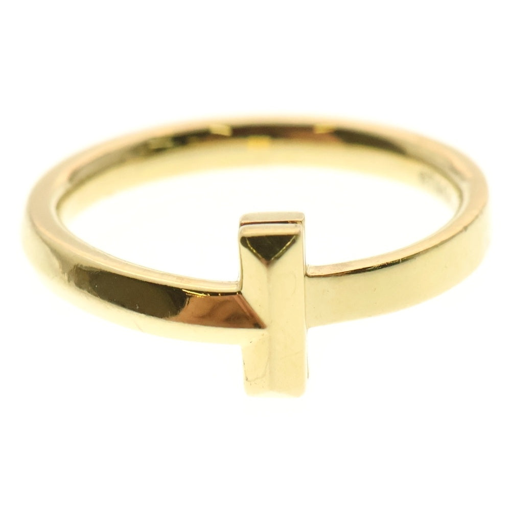 TIFFANY & Co.(ティファニー) K18 Tワン ナロー リング ゴールド