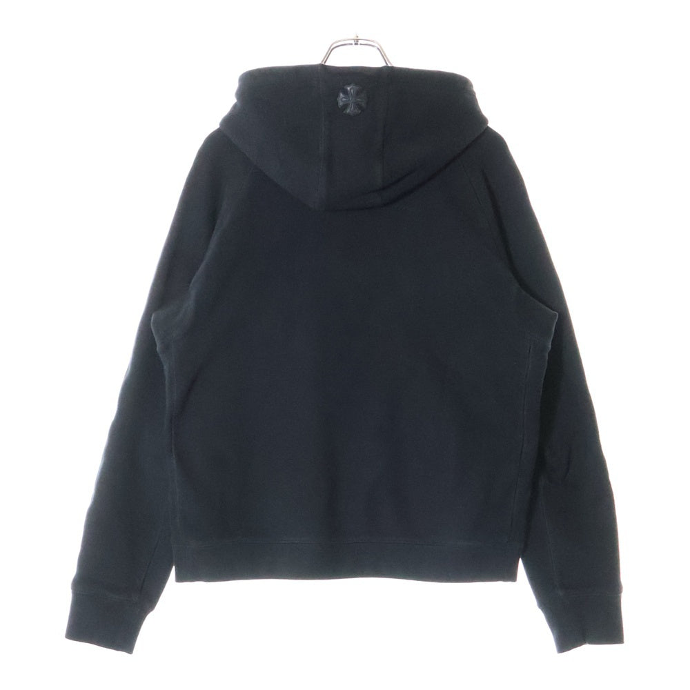CHROME HEARTS(クロムハーツ) GRP Y NOT ロゴ刺繍CHプラスパッチプルオーバーパーカー ブラック