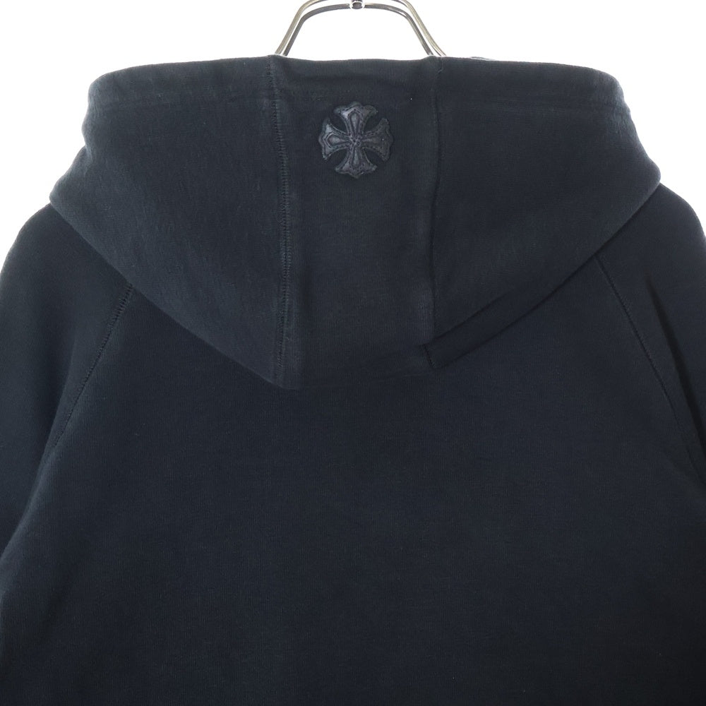 CHROME HEARTS(クロムハーツ) GRP Y NOT ロゴ刺繍CHプラスパッチプルオーバーパーカー ブラック