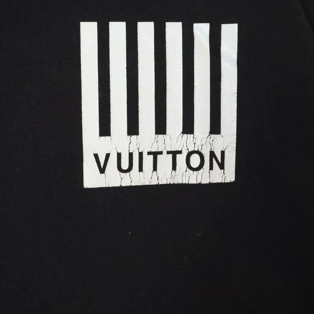 LOUIS VUITTON(ルイヴィトン) 19AW BACK FLOWER PRINT S/S TEE バックフラワープリント 半袖Tシャツ カットソー ホワイト RM192M NPL HHY07W