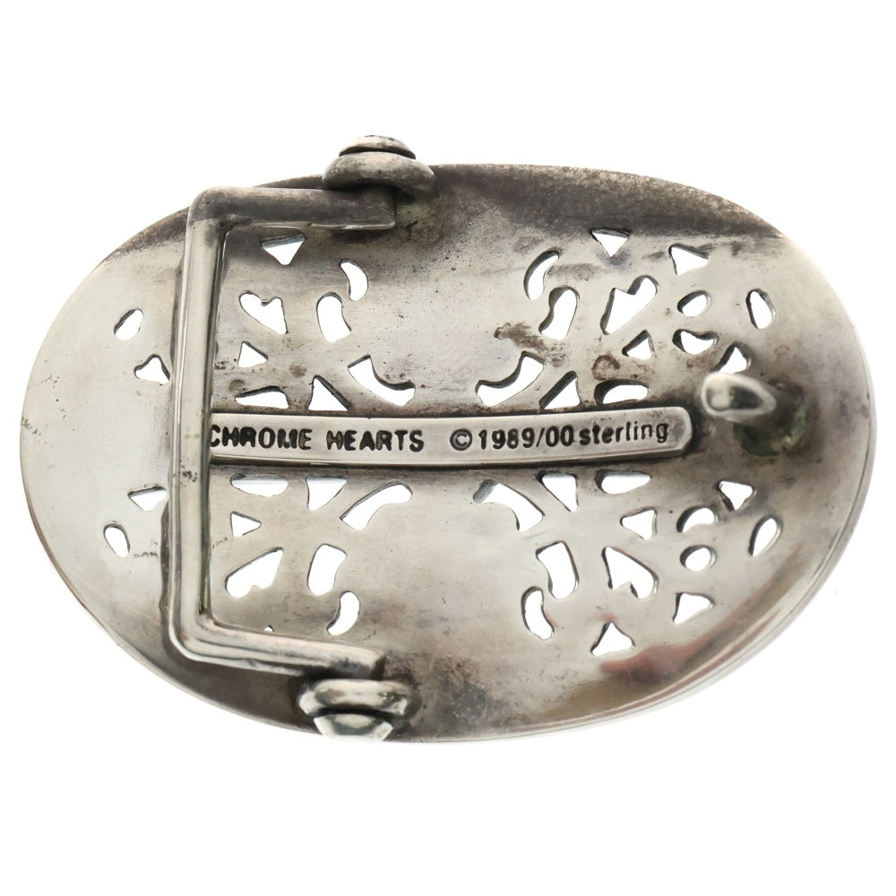 CHROME HEARTS(クロムハーツ) OVAL CROSS STRAP1.5クラシックオーバルクロスバックル シルバー BCA359