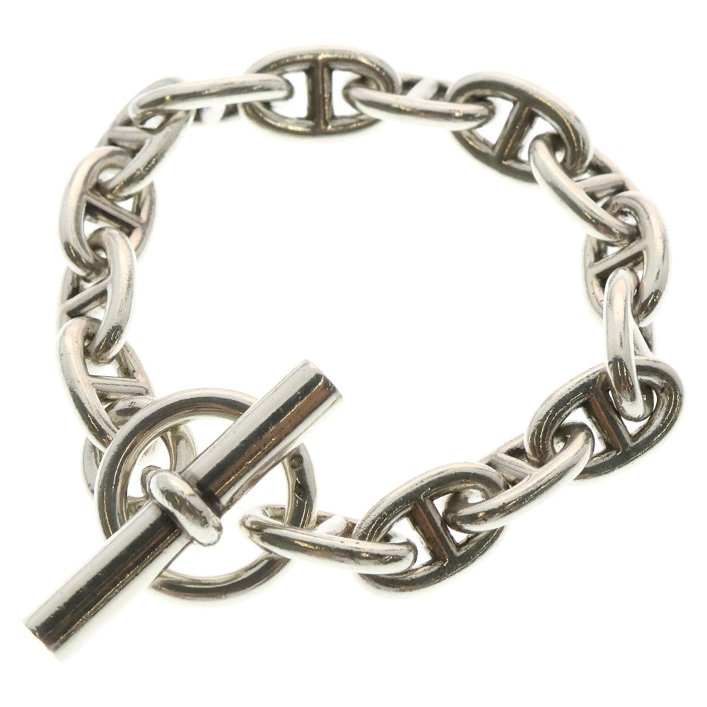HERMES(エルメス) Chaine d'Ancre MM シェーヌダンクル MM 15コマ チェーンブレスレット シルバー