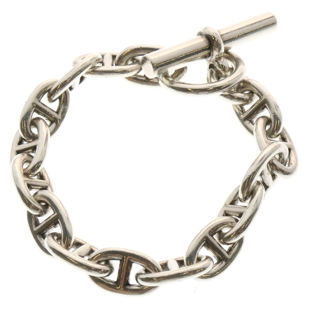 HERMES(エルメス) Chaine d'Ancre MM シェーヌダンクル MM 15コマ チェーンブレスレット シルバー