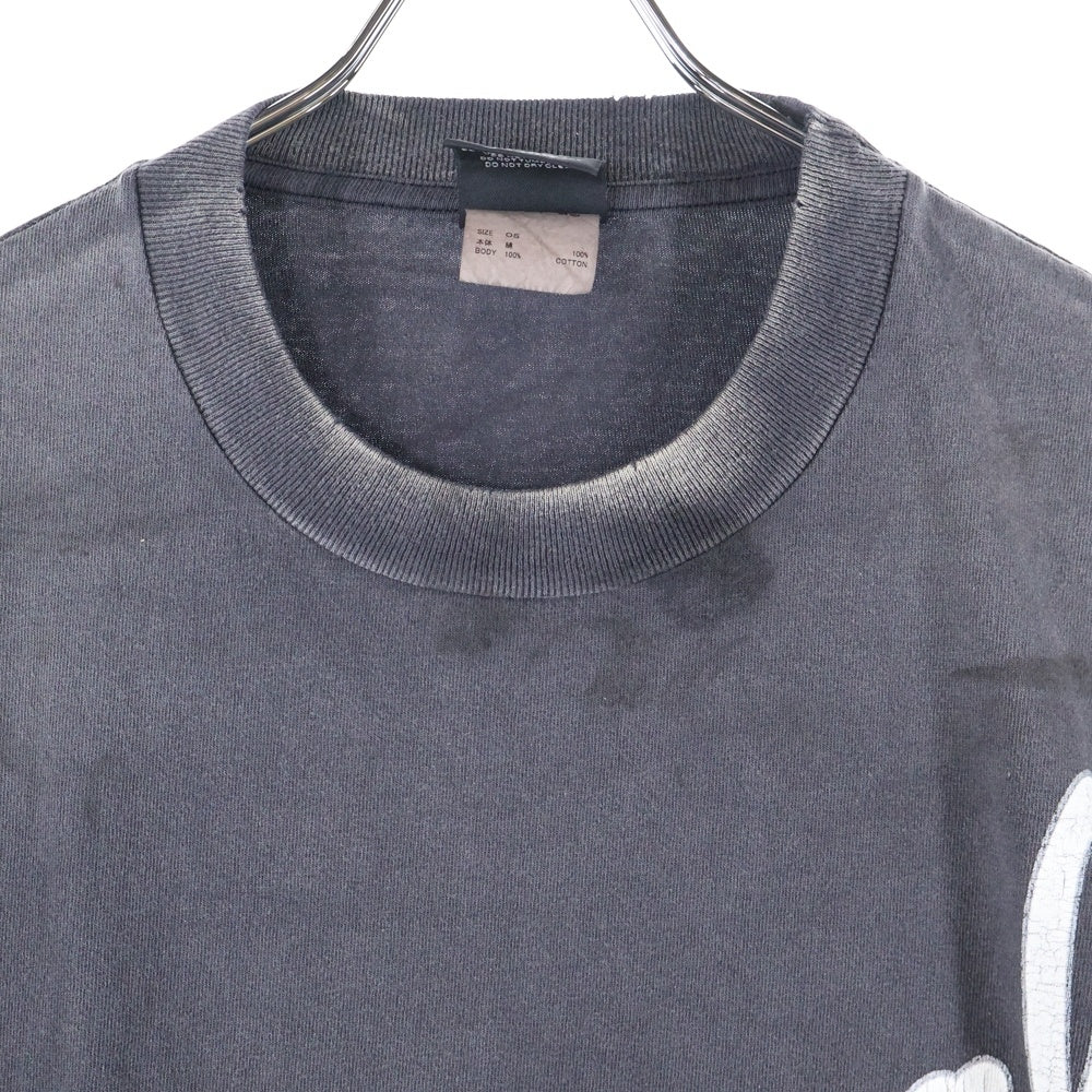 SAINT MICHAEL(セントマイケル) 25SS × FEAR OF GOD SNT OF GOD FG_LS TEE フィアオブゴッド セントオブゴッド 両面プリント クルーネック 長袖Tシャツ カットソー SM-HR8-0000-C02